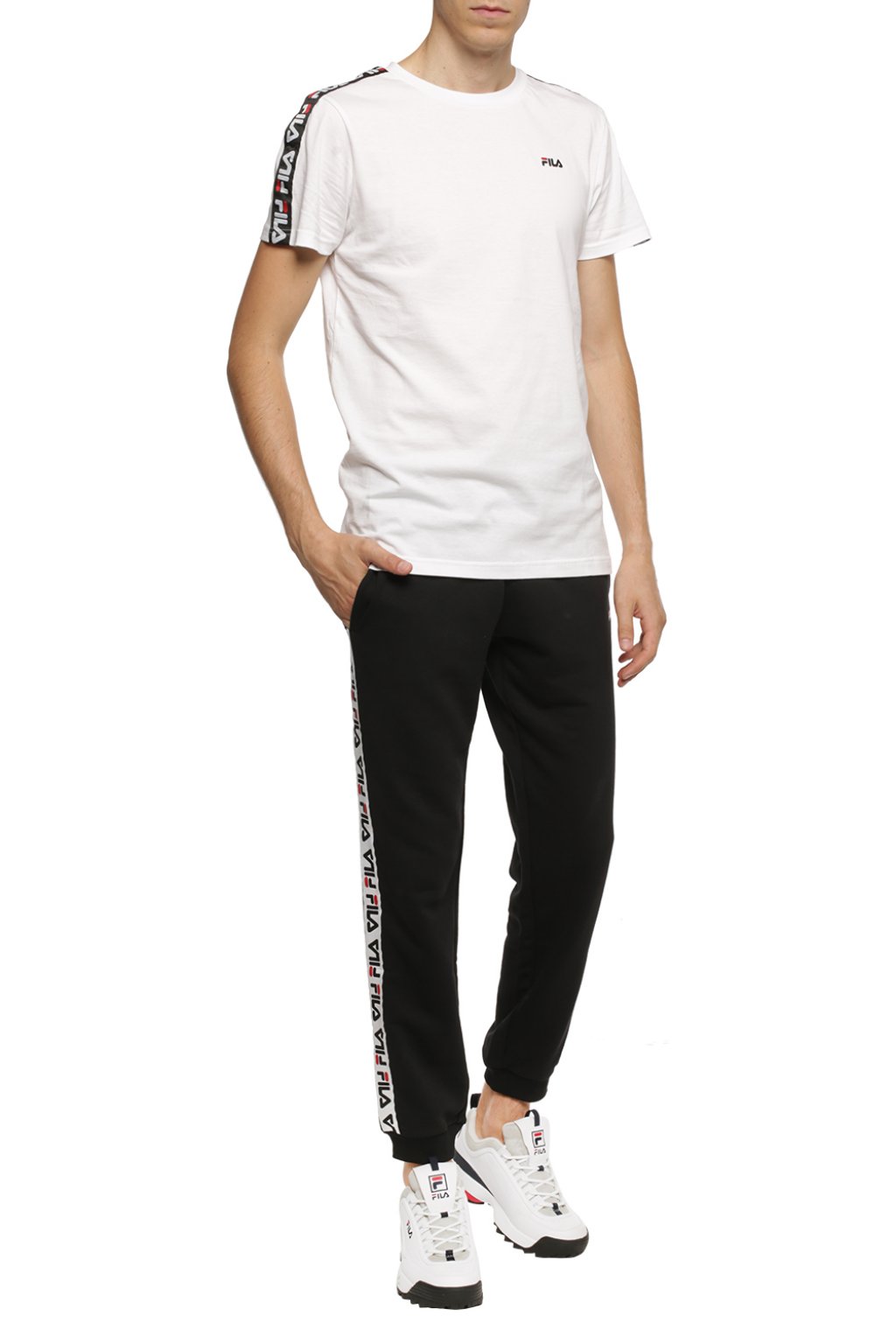 fila embroidered sneakers